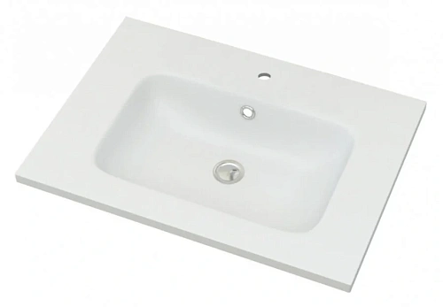 Раковина мебельная Cezares 61 см из искусственного мрамора - фото 5