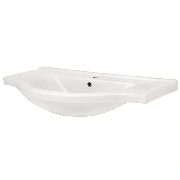 Тумба под раковину напольная Style Line Олеандр-2 96 см белая ЛС-00000584 (детальная фотография), моноблок