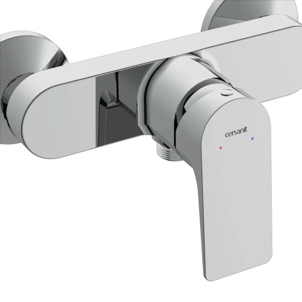 Смеситель для душа Cersanit Nature хром 63065 (детальная фотография), современные, hi-tech