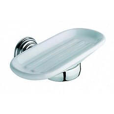 Двойной держатель мыла для ванной хром  Bagno & Associati Canova CA 132 51 CR