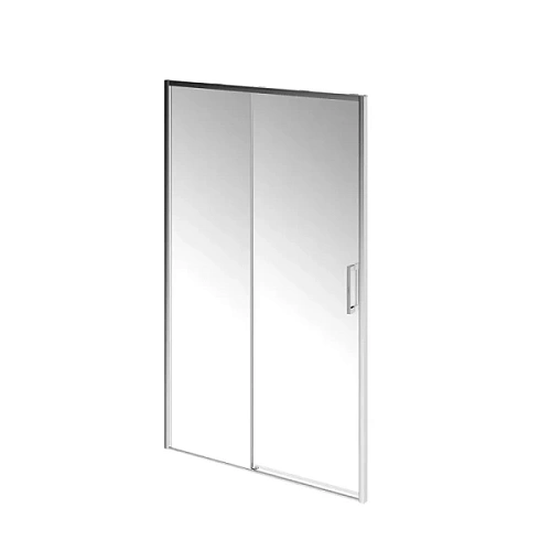 Душевая дверь в нишу Kerama Marazzi Lindo 120 см профиль хром - фото 1