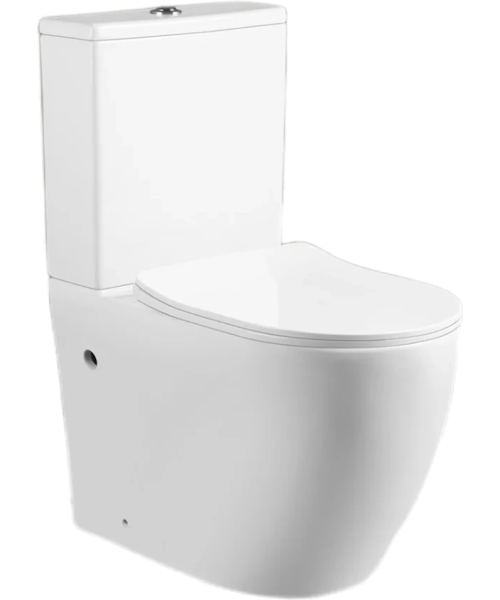 Унитаз компакт Ceruttispa Orlter белый CT9867 (детальная фотография)