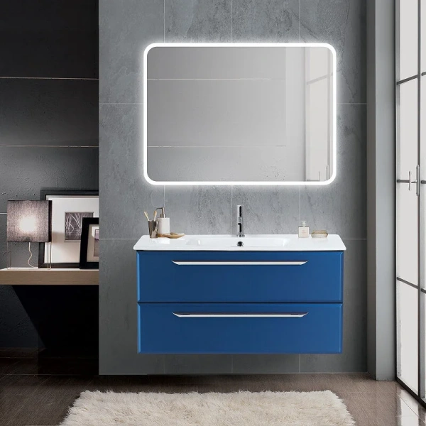 Тумба под раковину подвесная Cezares Eco 80 см Sapfiro ECO-CER-800-2C-SO-SPF-P (детальная фотография) index_1