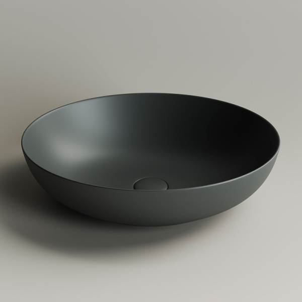 Раковина Ceramica Nova Element 51 см темный антрацит матовая CN6017MDH (детальная фотография), современные, hi-tech