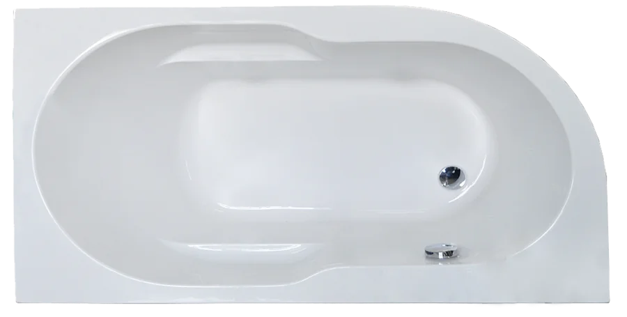 Акриловая ванна Royal Bath Azur RB 614202 L/R 160 х 80 см RB614202R (детальная фотография)