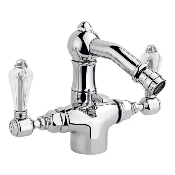 Смеситель для биде, полированная латунь, Nicolazzi Half Dome Crystal 1434OL34 (детальная фотография)