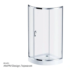 Душевой уголок Am.Pm Like W83G-315-090 90x90 см с раздвижной дверью