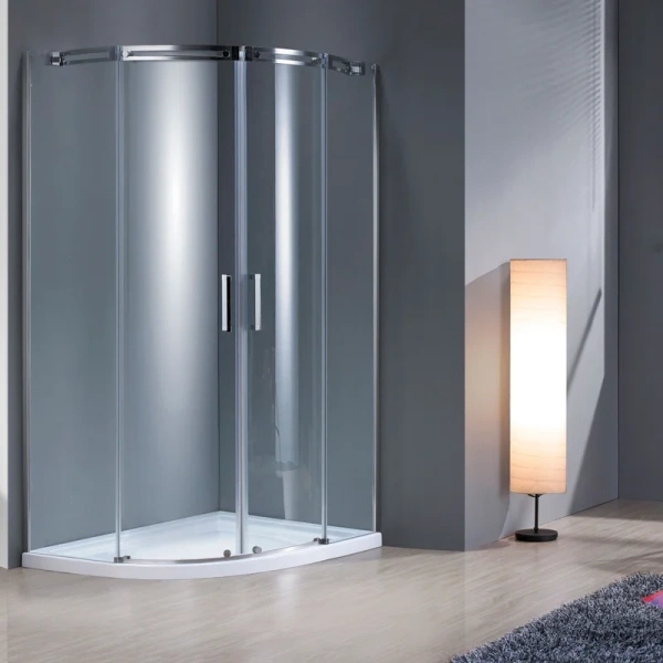 Душевой уголок Grossman Galaxy 110x80 см стекло прозрачное GR-4110R (детальная фотография), современные, hi-tech