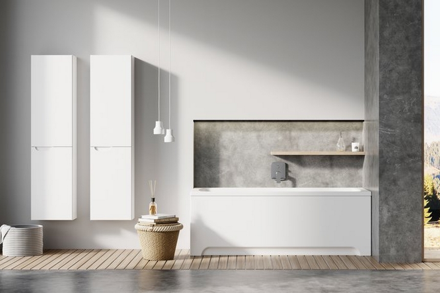 Ванна акриловая Ravak Classic 170х70 см белая C541000000 (детальная фотография), современныe, hi-tech