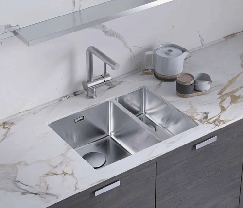 Мойка для кухни Omoikiri Taki 58-2-U/IF-IN-L 58 см чаша слева - фото 1