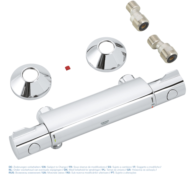 Смеситель для душа Grohe Grohtherm 800 термостатический 34558000 (детальная фотография), для душа