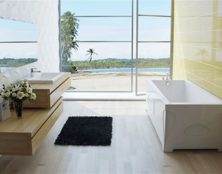 Фронтальная панель Эстет Дельта 150 см белая глянцевая ФР-00000933 (детальная фотография), по запросу