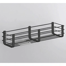 Полочка для ванной Colombo Angolari черная матовая