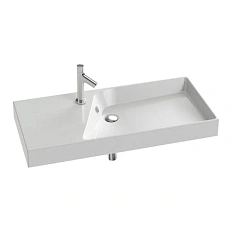 Раковина Jacob Delafon Rythmik 100 см белая