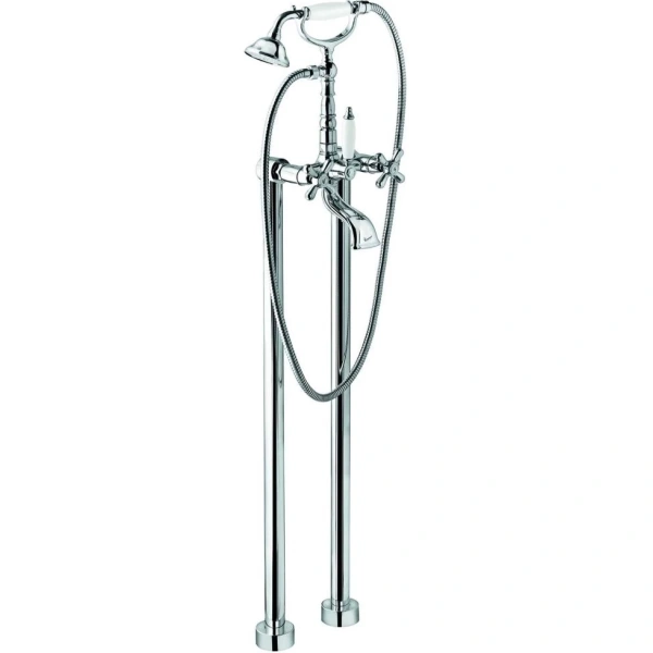 Смеситель для ванны, хром, Emmevi Deco Old CR1261128 (детальная фотография)