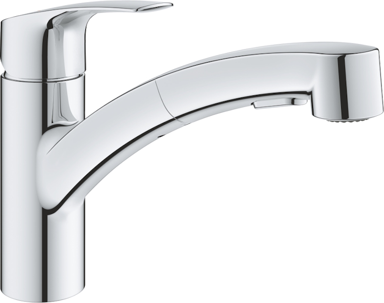 Смеситель для кухни Grohe Eurosmart с вытяжным душем 30305001 (детальная фотография)