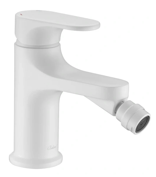 Смеситель для биде Boheme Spectre белый 456-MW (детальная фотография)