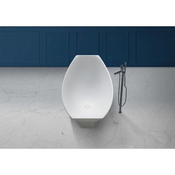 Ванна из искусственного камня Abber Stein 180x80 см отдельностоящая AS9610 (детальная фотография), 180x80 см