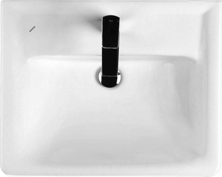 Раковина мебельная Акватон Тигода 60 см белая 1WH302082 (детальная фотография) index_1