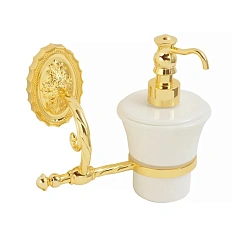 Дозатор для мыла Migliore Edera золото
