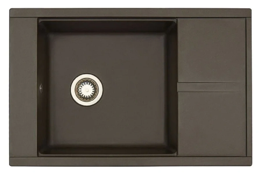 Мойка для кухни Акватон Делия 78 см кофе 1A715132DE280 (детальная фотография)
