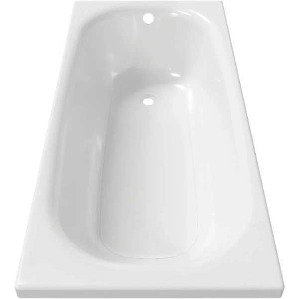 Ванна акриловая Diwo Анапа 150 x 70 см, с каркасом, цвет белый, Щ0000055219/Щ0000048581 (детальная фотография), прямоугольные