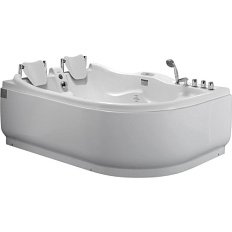 Акриловая ванна левосторонняя пристенная Gemy G9083 K L