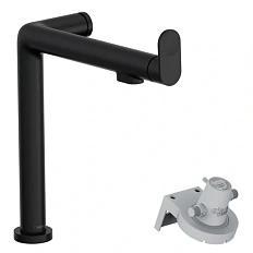 Смеситель для кухни Hansgrohe Aqittura черный матовый