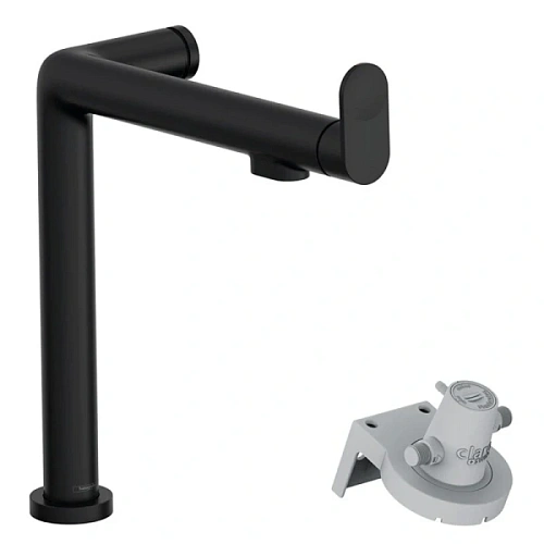 Смеситель для кухни Hansgrohe Aqittura черный матовый - фото 3