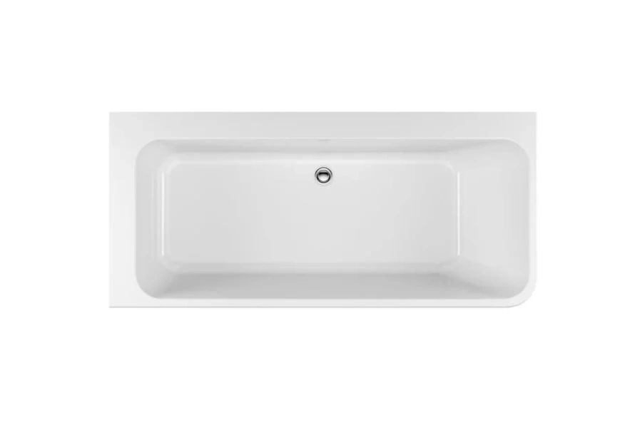 Ванна акриловая Excellent Lila 2.0 160 x 73 см, левая/правая WAEX.LIL2.160L.WHN (детальная фотография), современныe, hi-tech