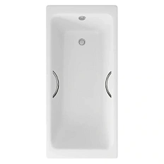 Ванна чугунная Delice Parallel 170x80 с ручками