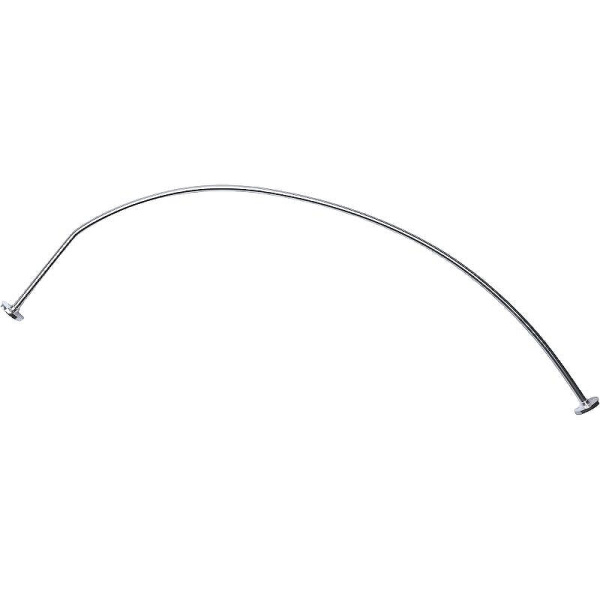 Карниз для ванны 1Marka Catania 150х100 см хром 05кт1510 (детальная фотография)