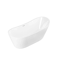 Ванна акриловая Grossman Galaxy, GR-2102, 170 x 75 см, отдельностоящая, белая