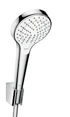Душевой комплект Hansgrohe Croma Select S белый/хром