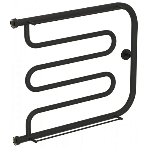 Полотенцесушитель водяной Сунержа Лира+ 65х50 см темный титан муар - фото 5