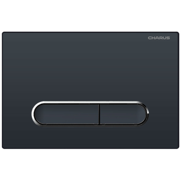 Клавиша смыва Charus Magnus черная матовая FP.340.DW.01 (детальная фотография)