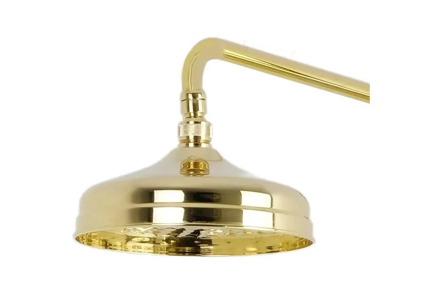 Душевая стойка Migliore Prestige золото 32126 (детальная фотография), с тропическим душем