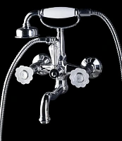 Смеситель для ванны Boheme Camelia хром