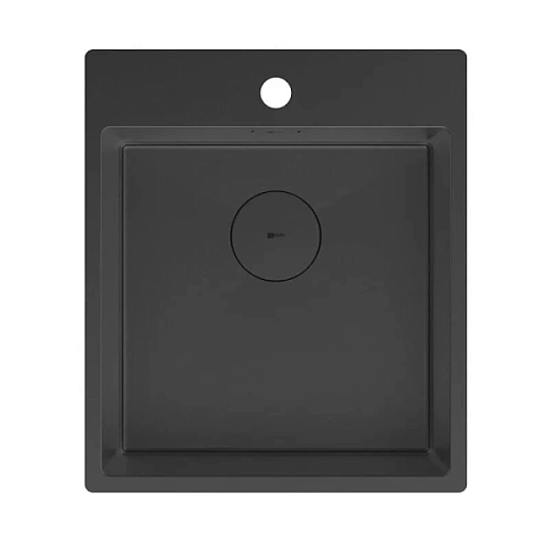 Мойка для кухни Lemark Janga 44 см чёрный матовый - фото 3