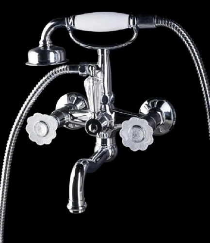 Смеситель для ванны Boheme Camelia хром - фото 1