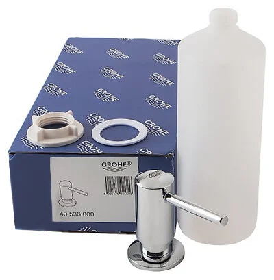 Дозатор жидкого мыла для ванной Grohe Contemporary  40536 (детальная фотография), хром, другие