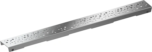 Решётка для слива из нержавеющей стали, 120 см, цвет хром, Tece TECEdrainline royal 601230 - фото 5