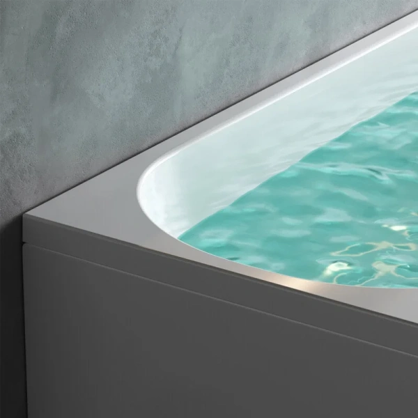 Ванна акриловая Am.Pm X-Joy 170x75 белая W94A-170-075W-A (детальная фотография), без гидромассажа, большие