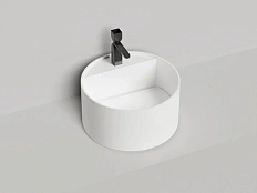 Раковина Salini Armonia Round Top 02 45 см белая матовая