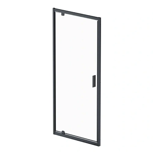 Душевая дверь в нишу Am.Pm Gem 90 см профиль черный - фото 1