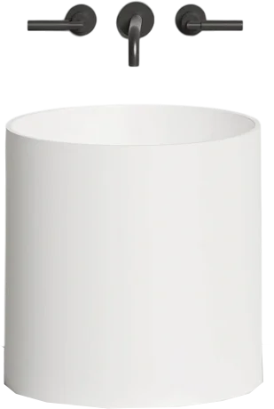 Раковина Salini Armonia 04 46 см белый глянцевый 130118G (детальная фотография)