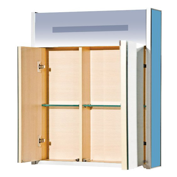 Зеркальный шкаф, цвет синий, Misty Джулия Л-Джу04065-1110 (детальная фотография), по запросу