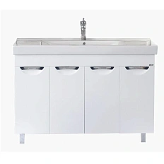 Тумба под раковину напольная Misty София 120 см белая