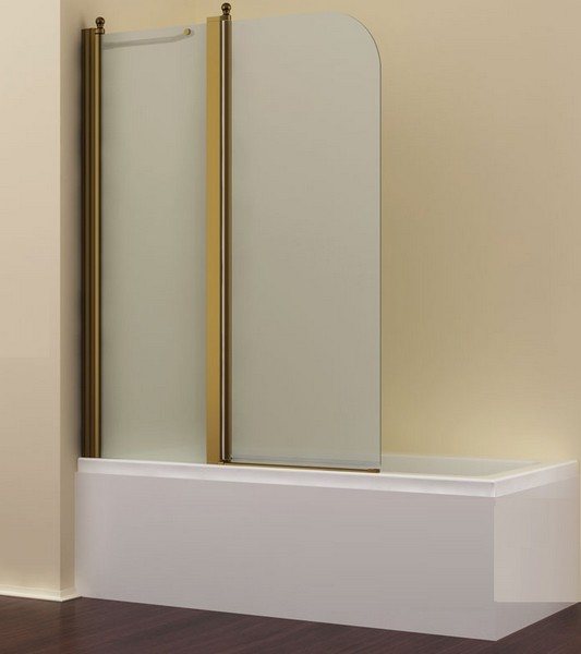 Шторка для ванны Romance Collection Visby VS.B2.50/60.REV (детальная фотография), распашные