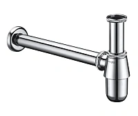 Сифон для раковины Wasserkraft хром